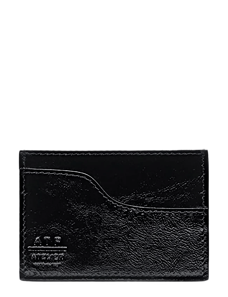 ATP Atelier - Vinci Black Naplack - card holders - black - 0