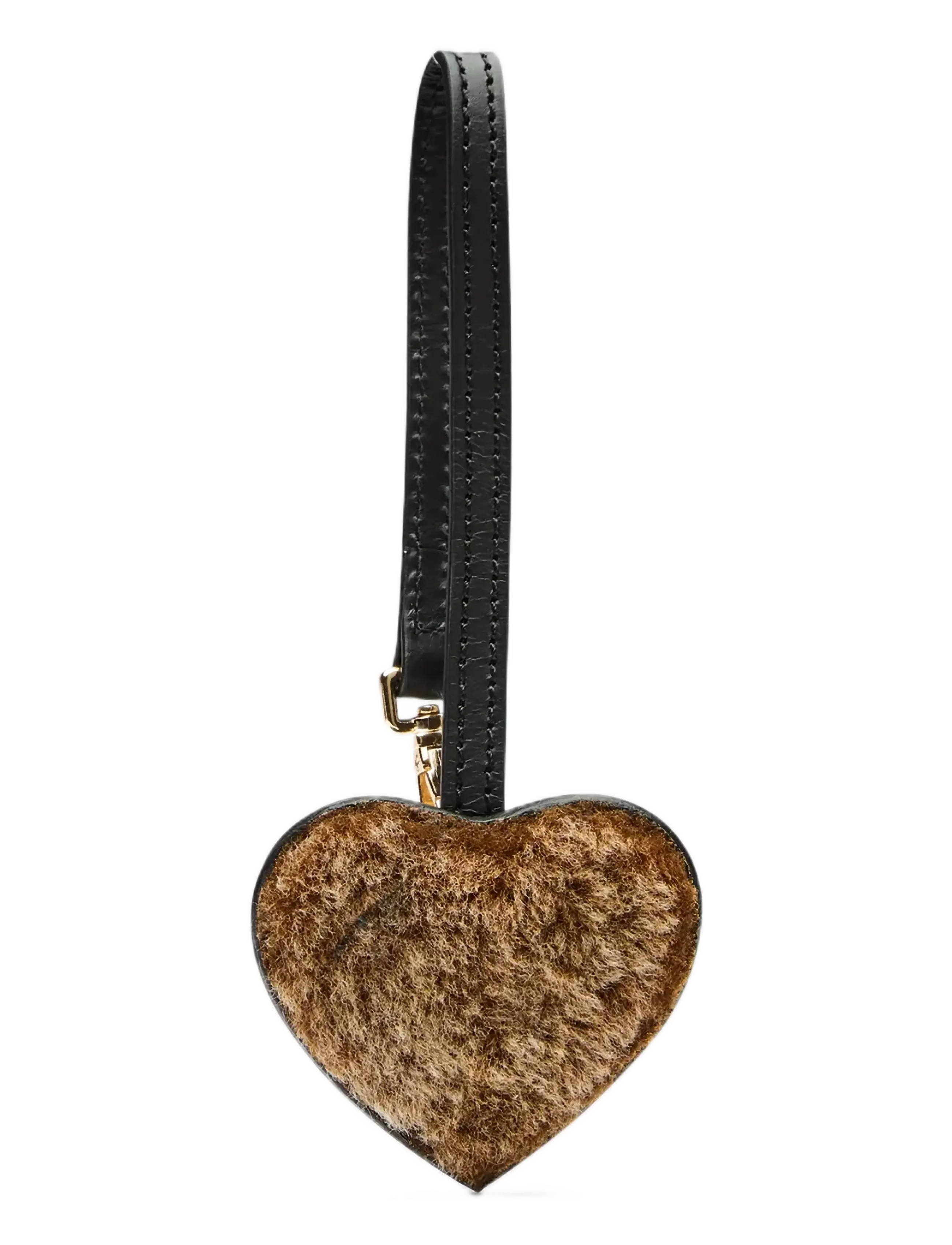 ATP Atelier Venosta Orsetto/Black Shearling/Vacchetta - Nyckelringar & Bag charms - ORSETTO/BLACK / brown