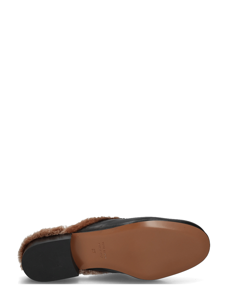 ATP Atelier - Stibbio Black/Orsetto Calf/Shearling - madalad muula-kingad - black/orsetto - 5