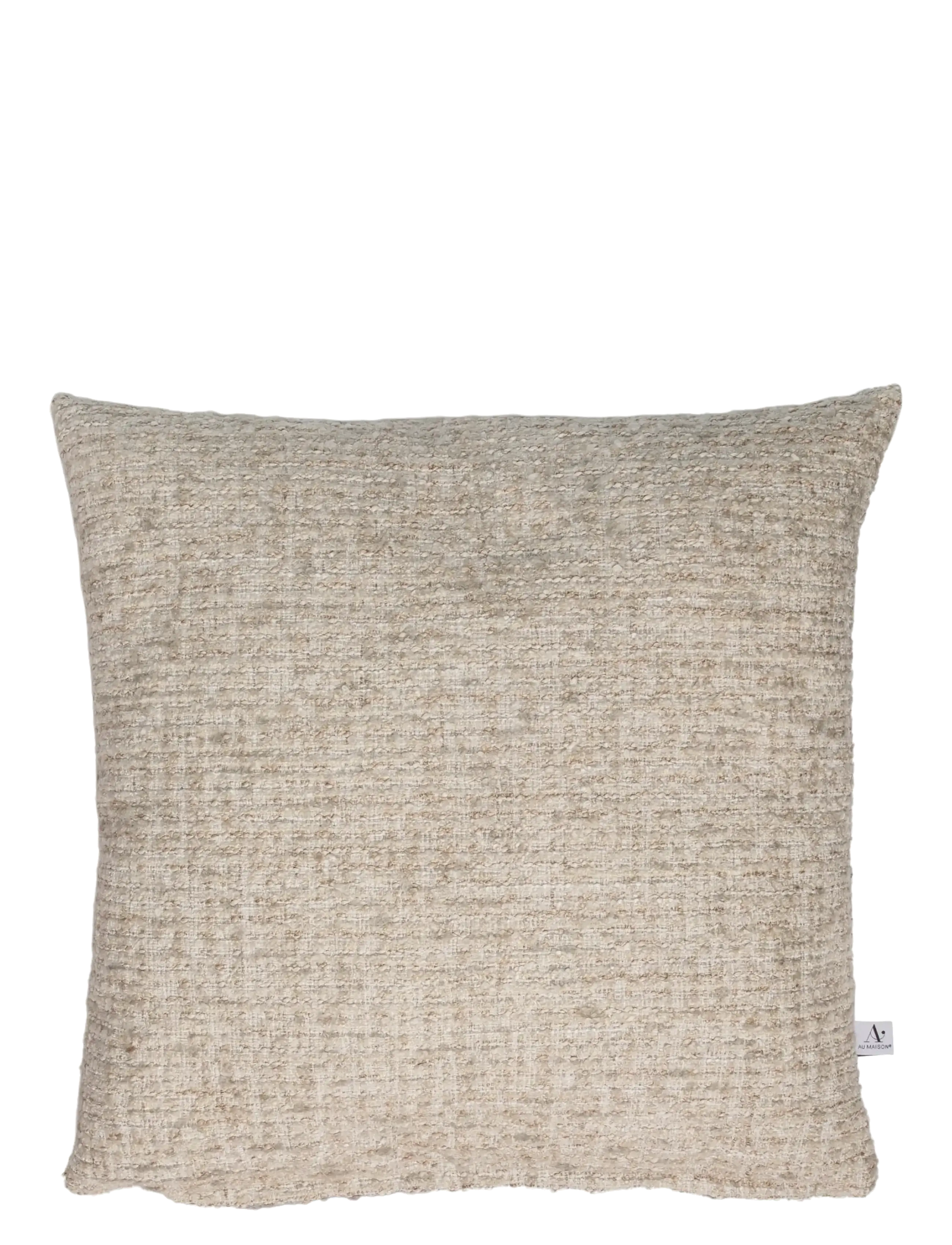 Au Maison Kudde med fyllning, Sienna-Creme, 50x50 cm - Textilier - CREME / cream