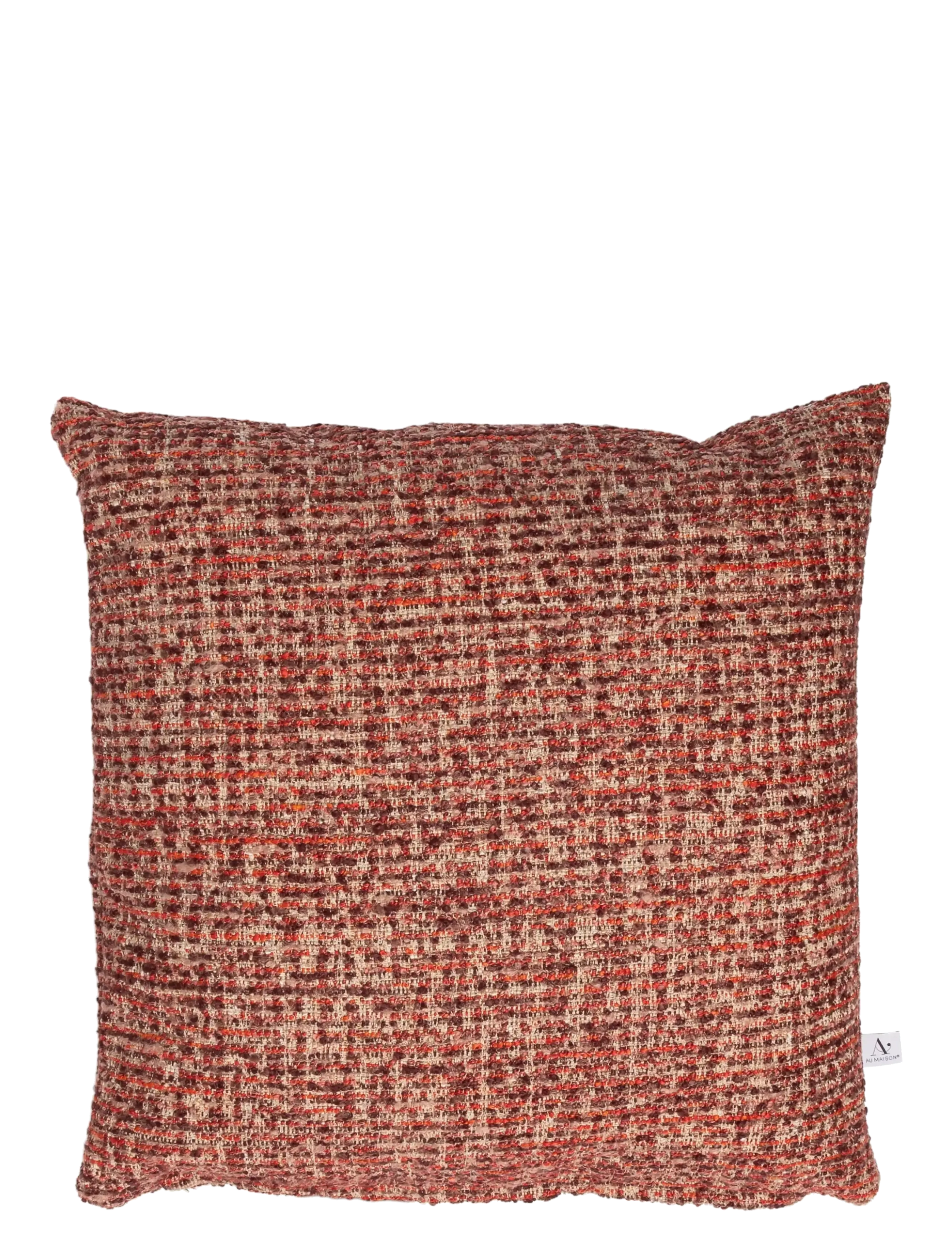 Au Maison Kudde med fyllning, Sienna-Bordeaux, 50x50 cm - Textilier - BORDEAUX / burgundy