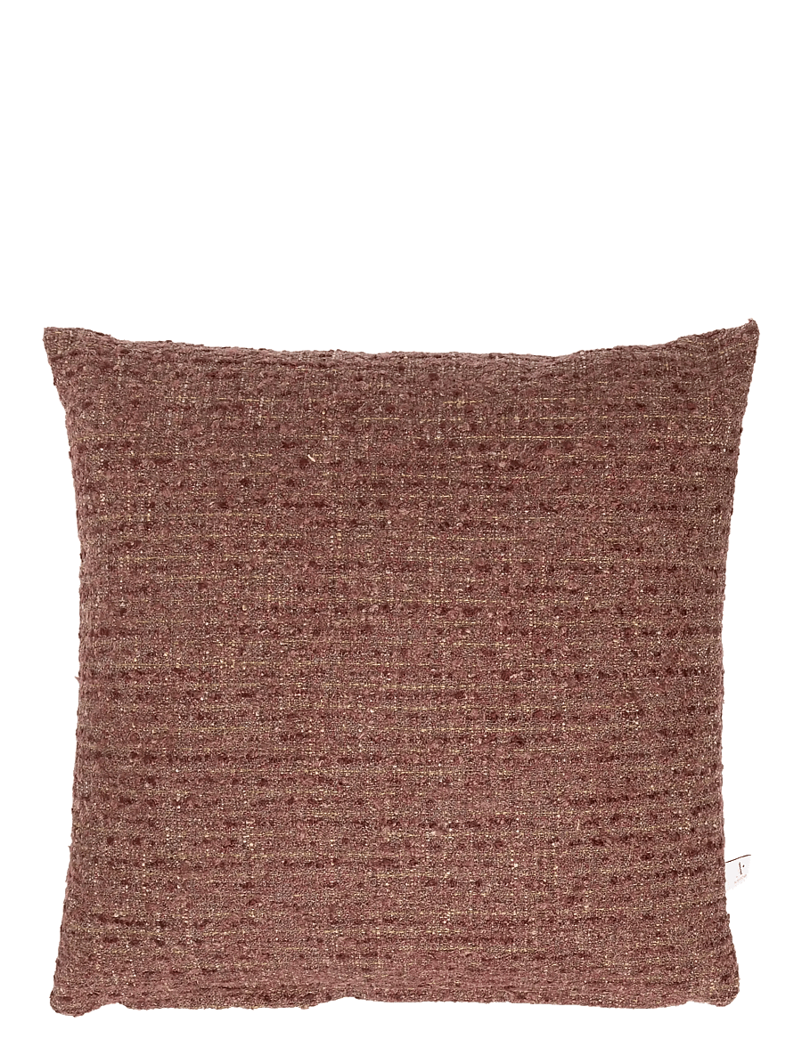 Au Maison - Cushion w/filling, Mélange-Bordeaux, 50x50 cm - coussins - bordeaux - 0