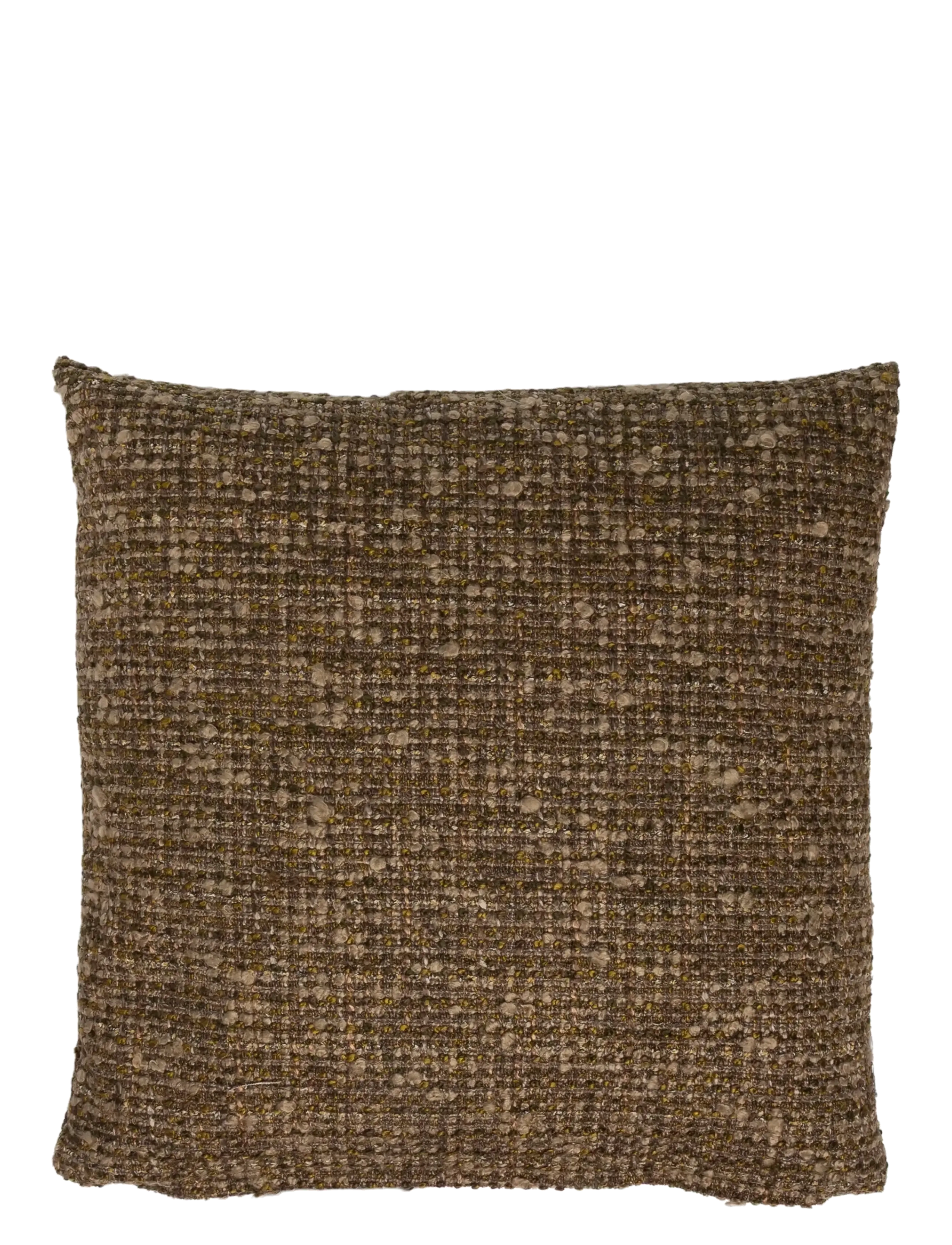 Au Maison Kudde med fyllning, Heavy Tweed-Olive, 50x50 cm - Julklappar - OLIVE / khaki/green
