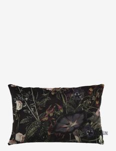 Cushion cover Dark Flowers, Au Maison