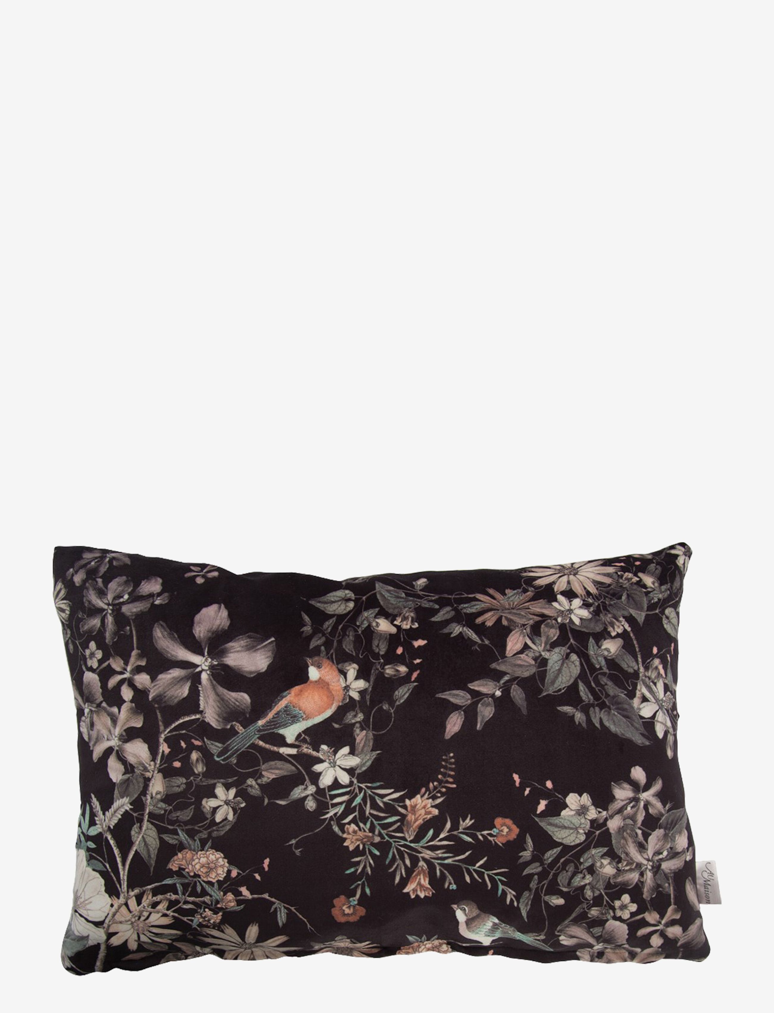 AU MAISON Pudebetræk-Clematis Schwarz - 30X43CM - Unisex