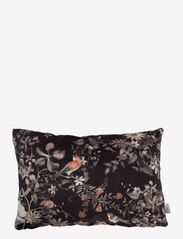 Cushion cover Clematis - BLACK