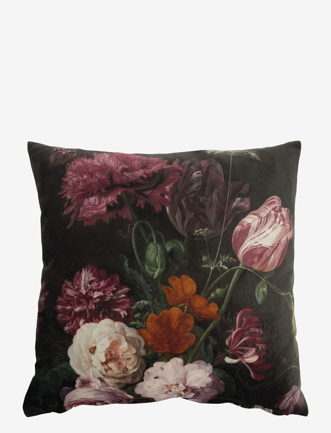 Au Maison - Cushion cover Bouquet Evergreen - pagalvėlių užvalkalai - evergreen - 0