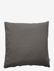 Au Maison - Cushion cover Linen Basic Washed - mažiausios kainos - grey - 0
