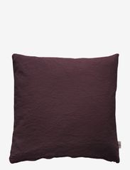 Cushion cover Linen Basic Washed - PLUM