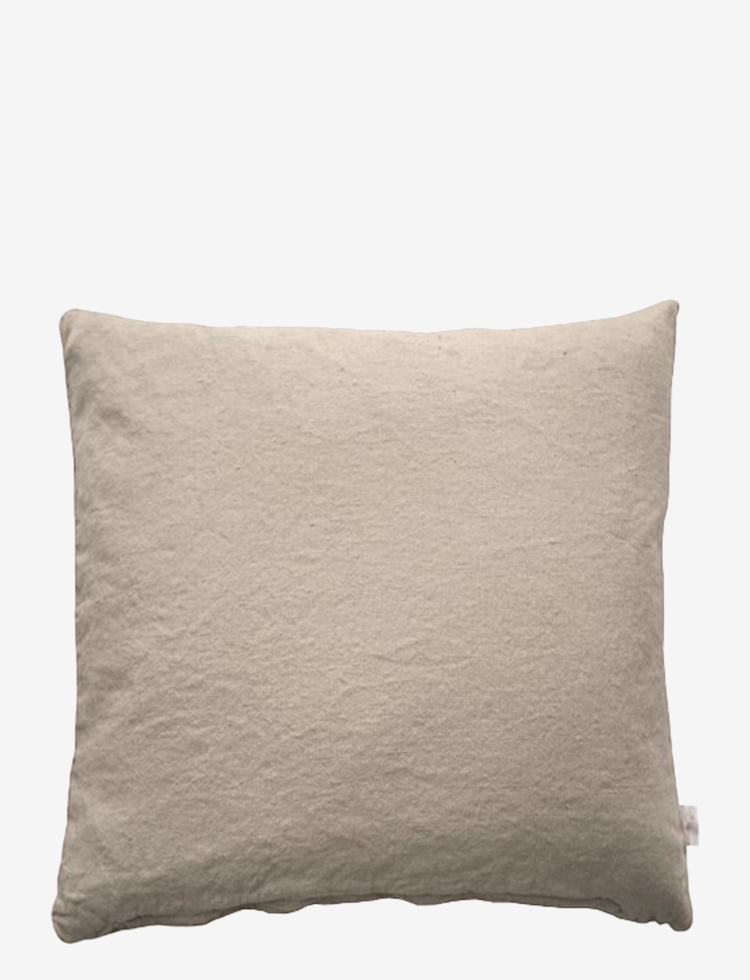 AU MAISON Pudebetræk-Hør Basic-Vasket Beige - 45X45CM - Unisex