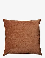 Cushion cover Velvet Stripe - BURNED GINGER