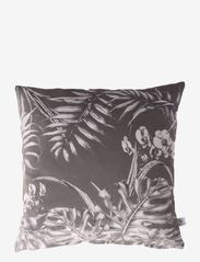 Au Maison - Cushion cover Orchid Jungle - dekoratīvas spilvendrānas - steel grey - 0