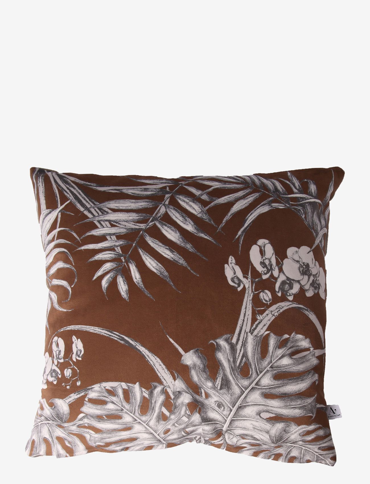 Au Maison - Cushion cover Orchid Jungle - dekoratīvas spilvendrānas - amber - 0