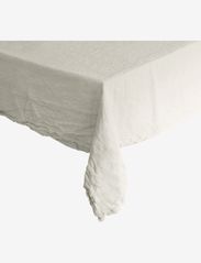 Au Maison - Table cloth Linen Basic Washed - duker & løpere - white - 0