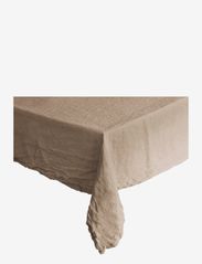Table cloth Linen Basic Washed - CAMEL