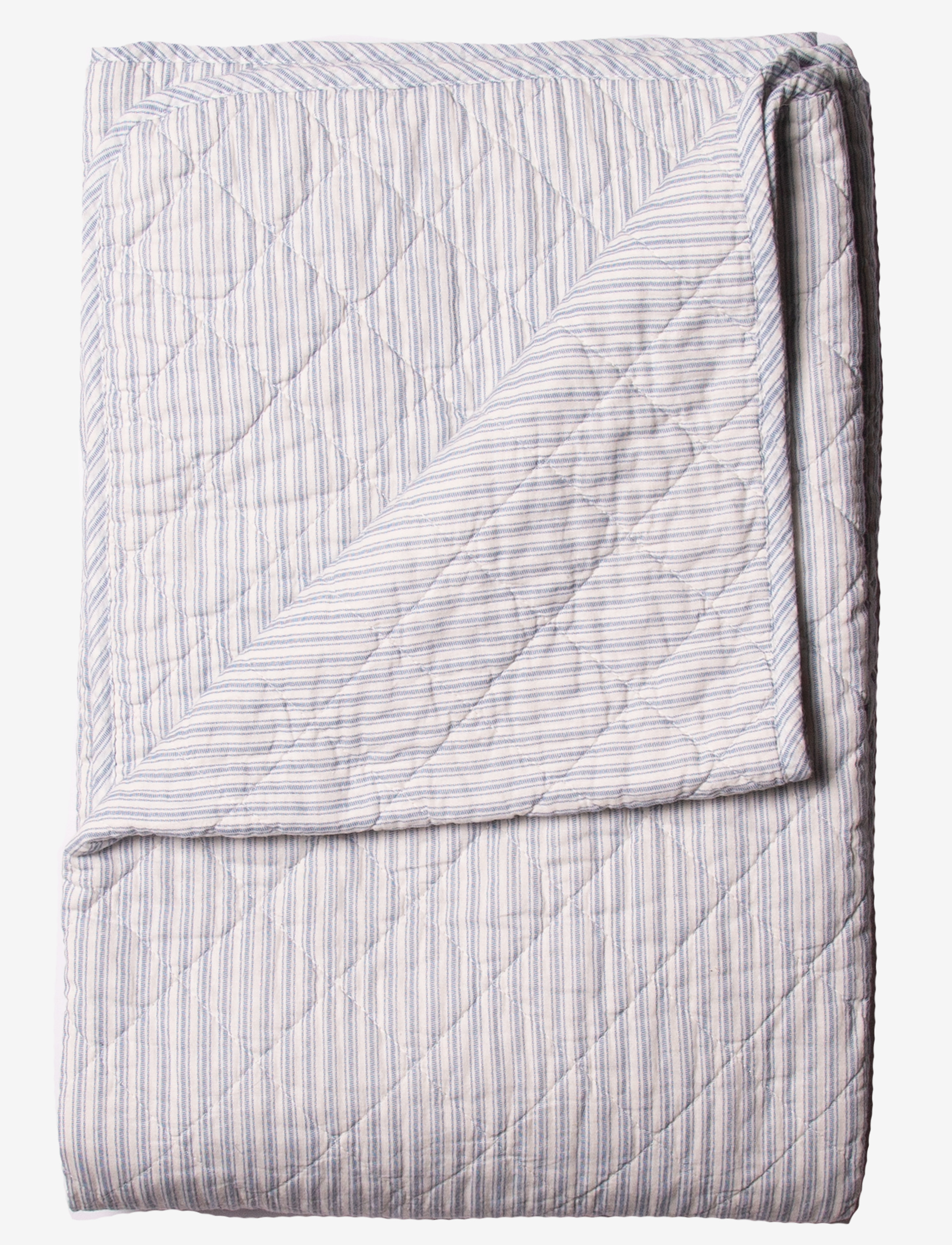 Quilt Ethnic - DUSTY BLUE/WHITE