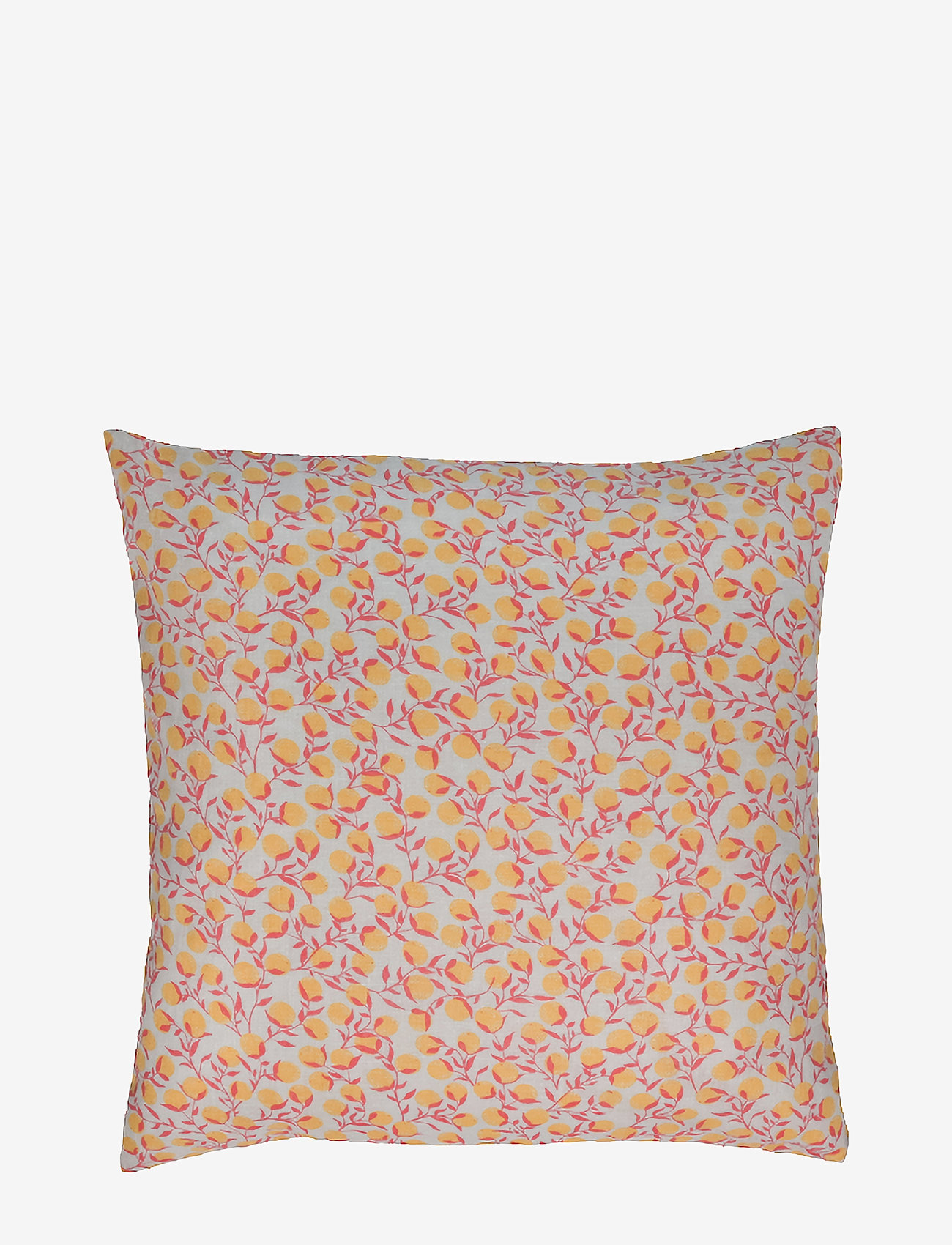 Au Maison - Cushion cover, Ethnic - pudebetræk - yellow/orange/pink - 0