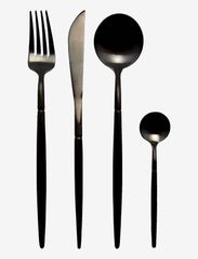 Cutlery Sapore (set of 4x4 pieces) - BLACK