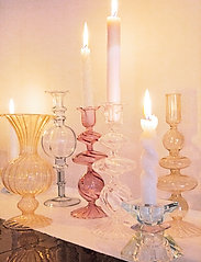 Au Maison - Glass candle holder - die niedrigsten preise - light yellow - 3