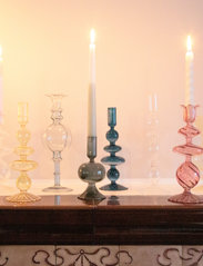 Au Maison - Glass candle holder - die niedrigsten preise - sapphire - 2