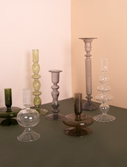Au Maison - Glass candle holder - lowest prices - smoke - 2