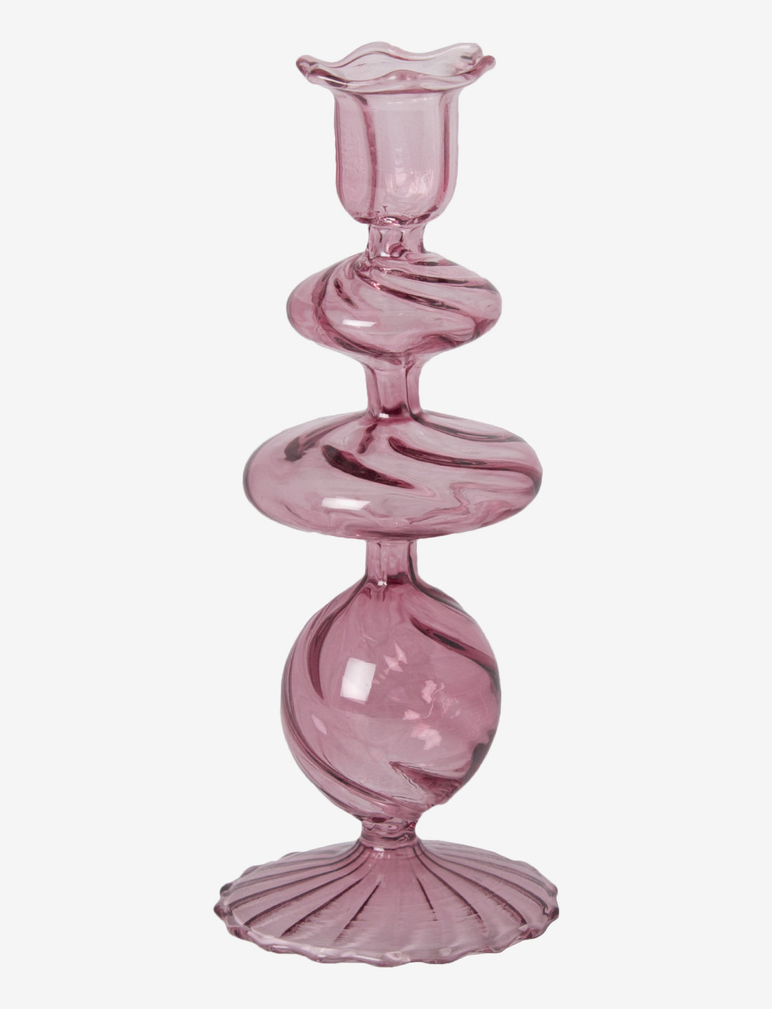 Au Maison Glass Candle Holder Candle holders candlesticks Boozt