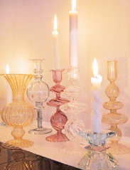Au Maison - Glass candle holder - die niedrigsten preise - dusty rose - 3