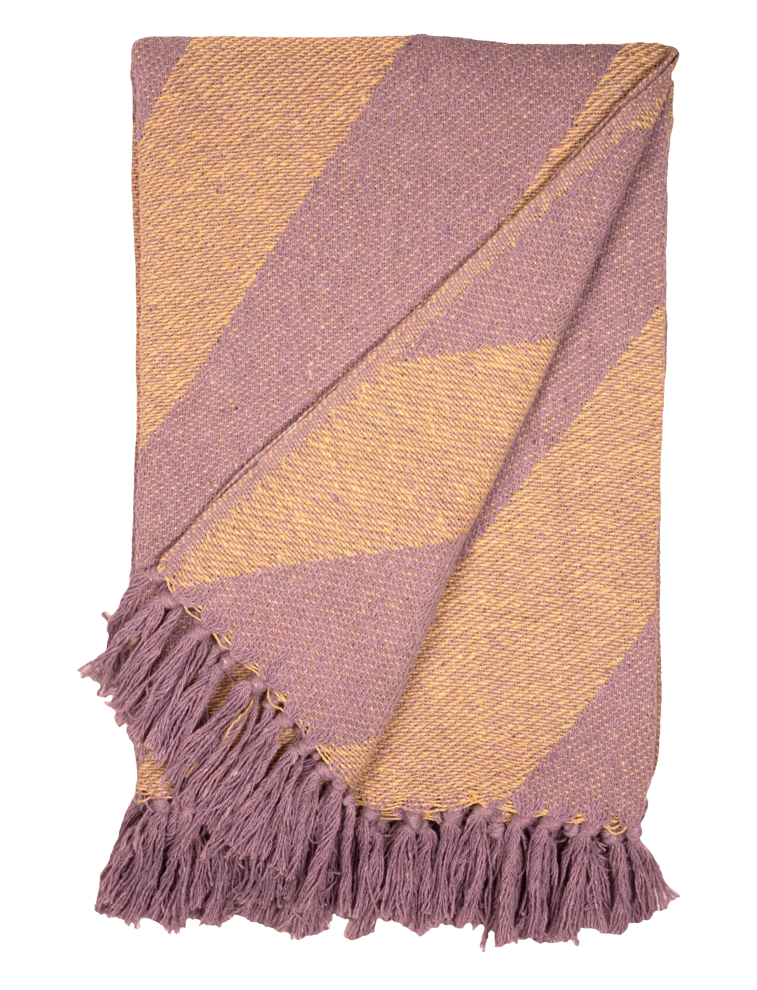 Au Maison Throw, 130X170 cm, Cushions & Blankets, Lila - Blankets Throws, Homeware