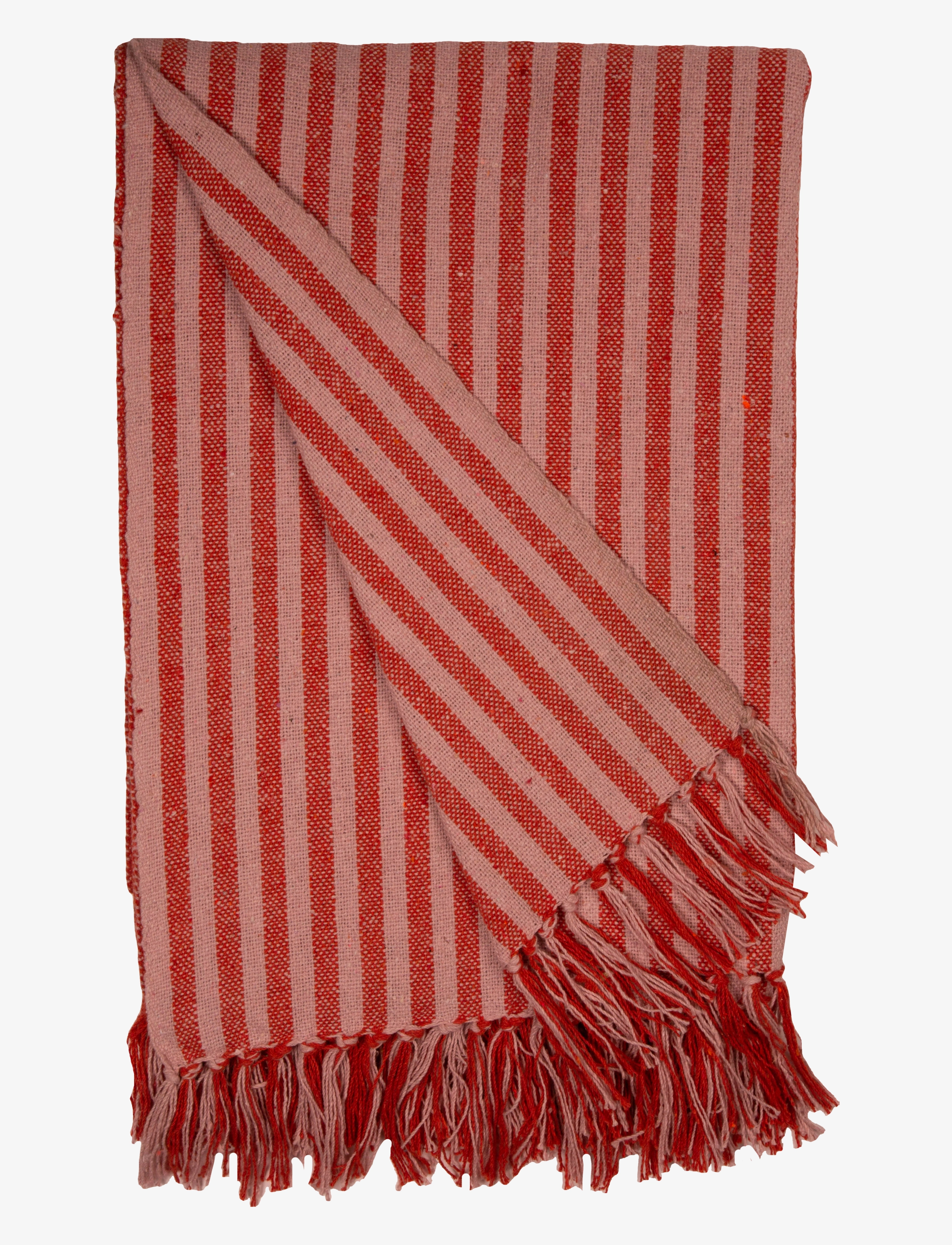 Au Maison Throw, Stripe, 130X180 cm, Cushions & Blankets, Rot - Blankets Throws, Homeware