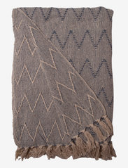 Au Maison - Throws-Zigzag - die niedrigsten preise - off white/dusty blue - 0