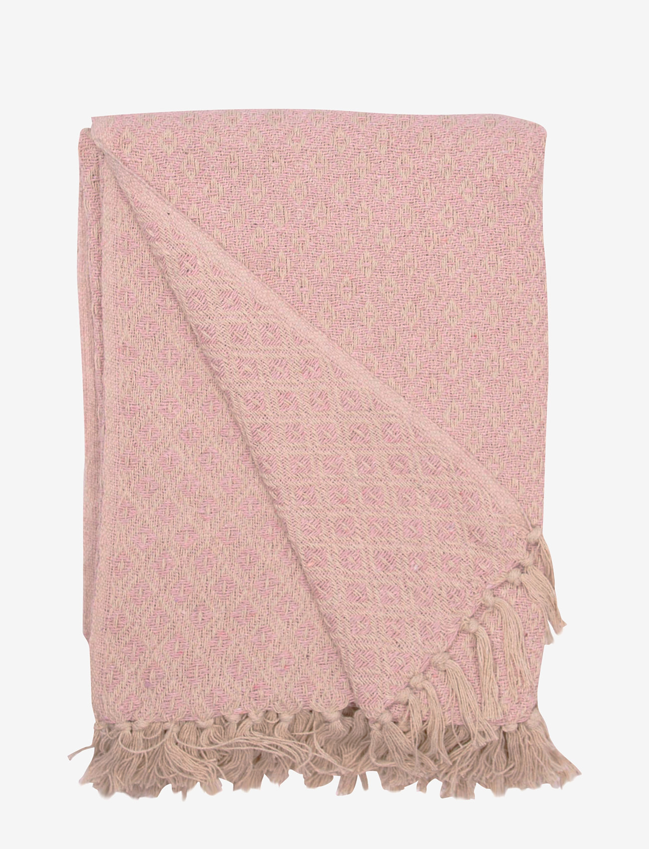 Au Maison - Throw - laveste priser - pink/nature - 0