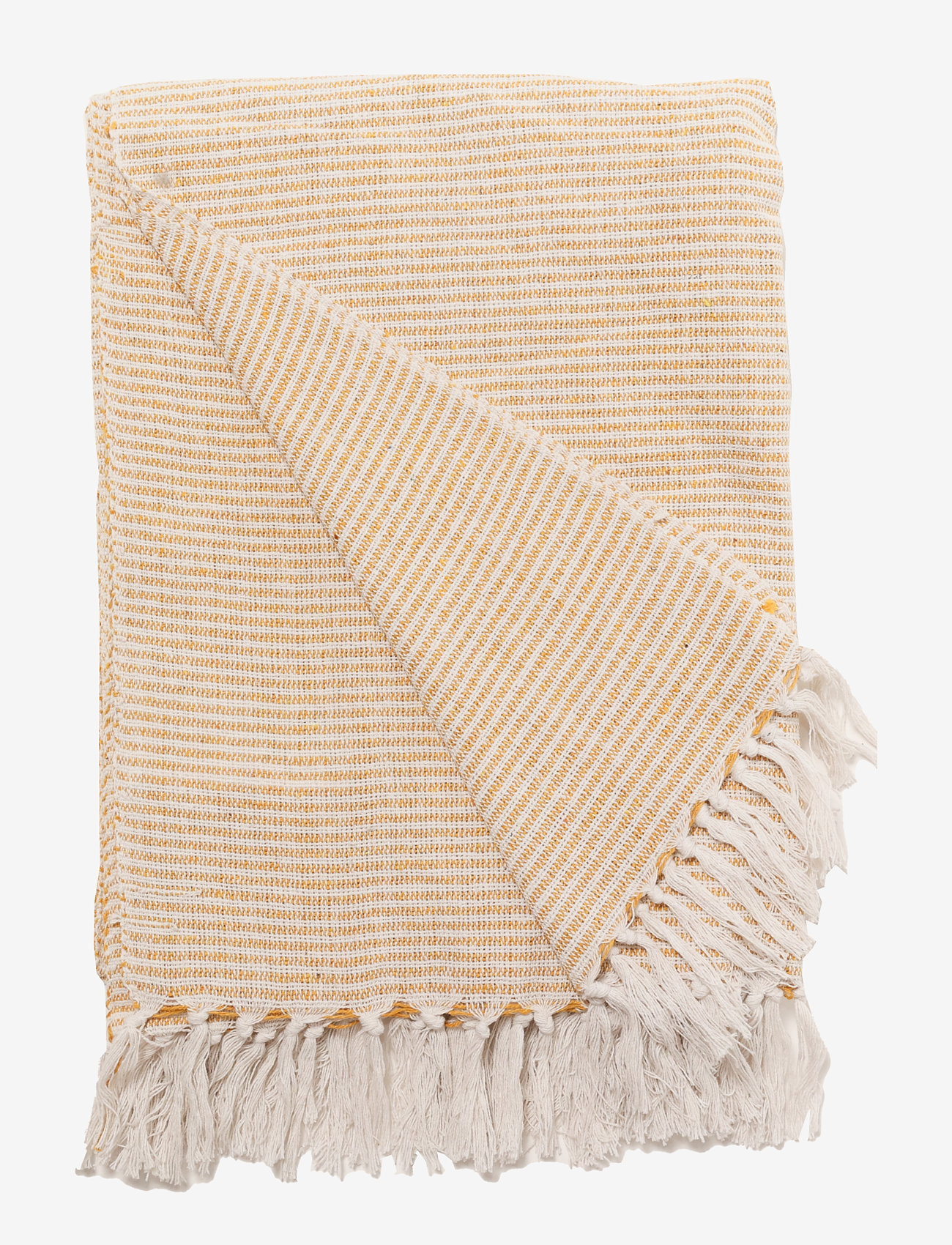 Au Maison - Throw - die niedrigsten preise - white/yellow - 0