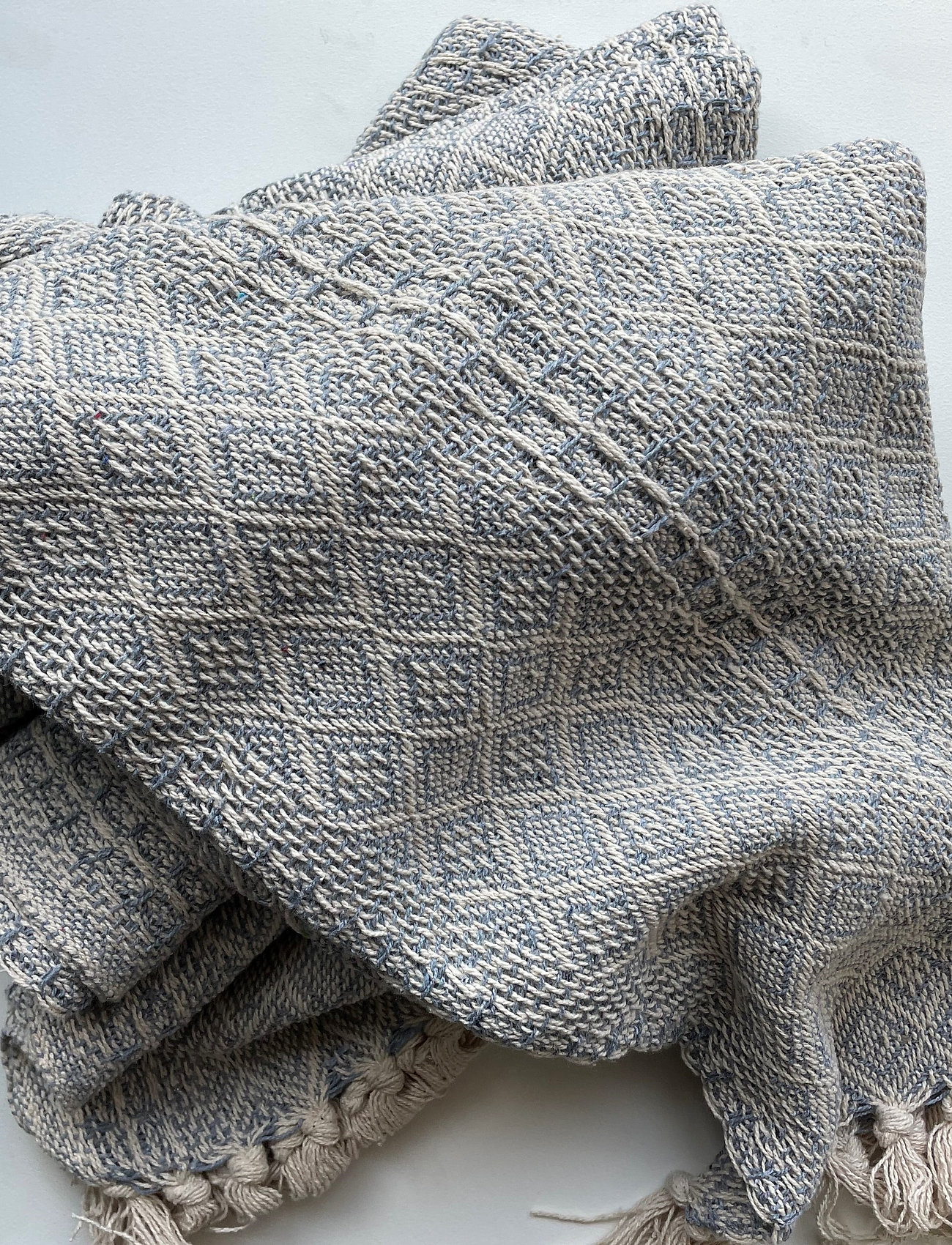 Au Maison - Throws-Tamara - die niedrigsten preise - light grey/blue - 3
