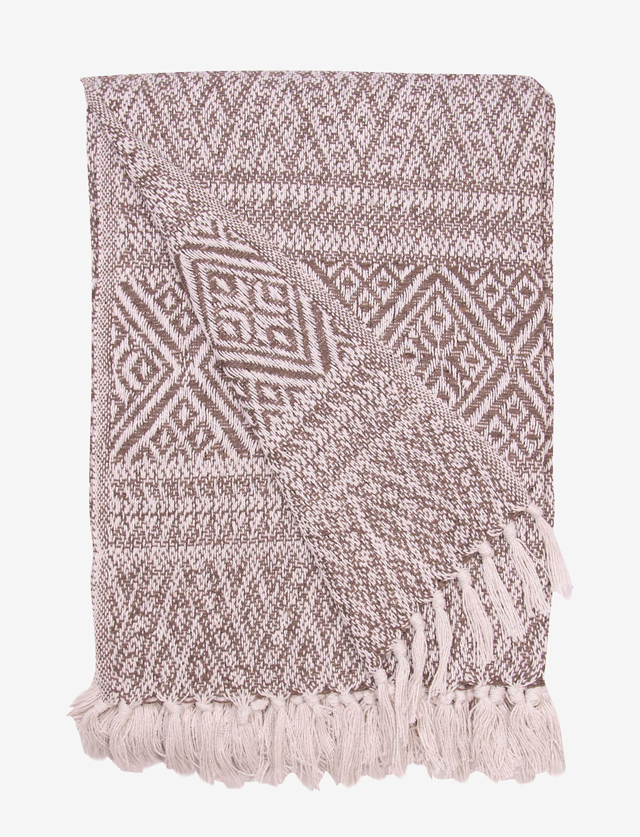 Au Maison - Throw - die niedrigsten preise - caramel/nature - 0