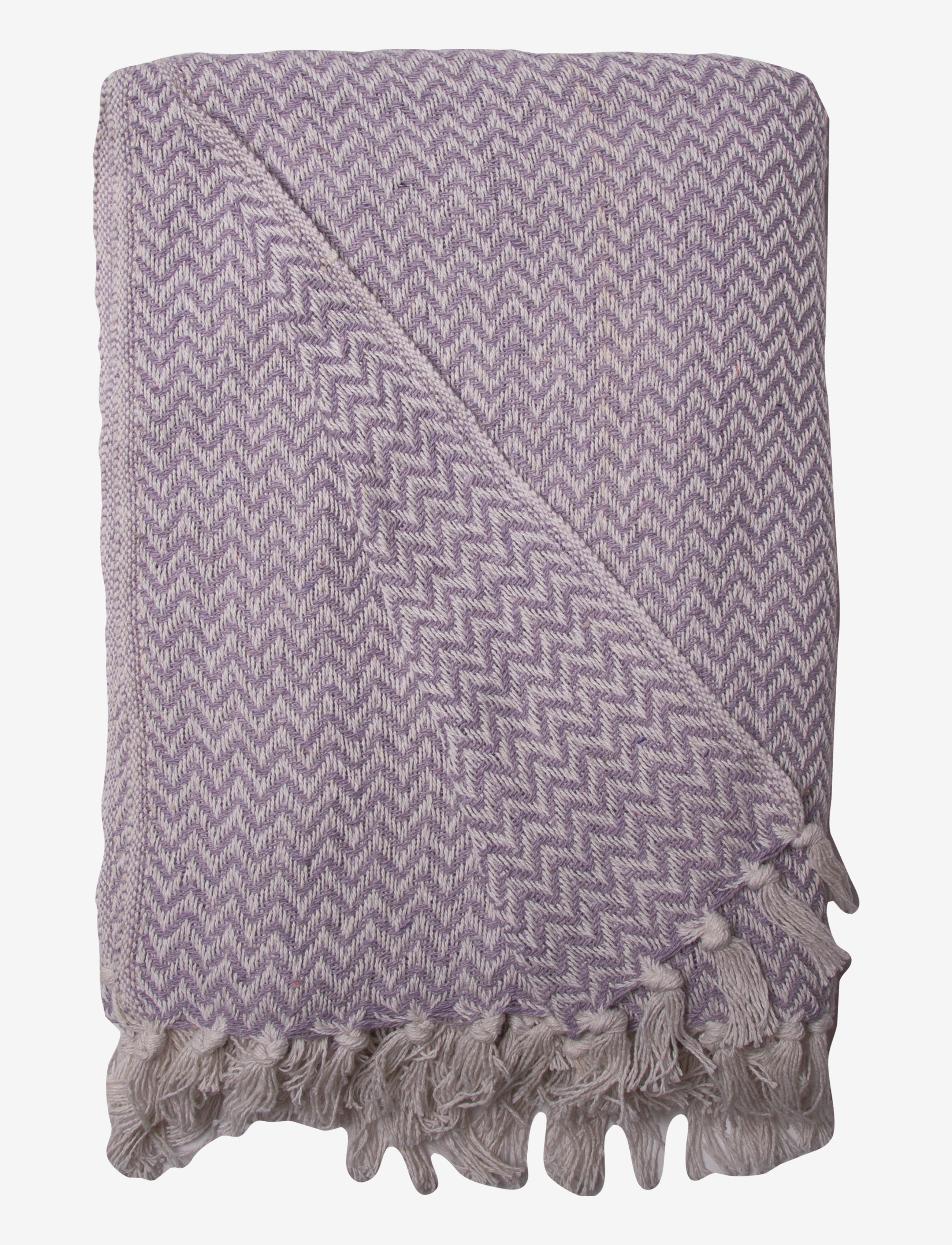 Au Maison Throws-Edge - Pledai ir pagalvėlės - LIGHT PURPLE / purple