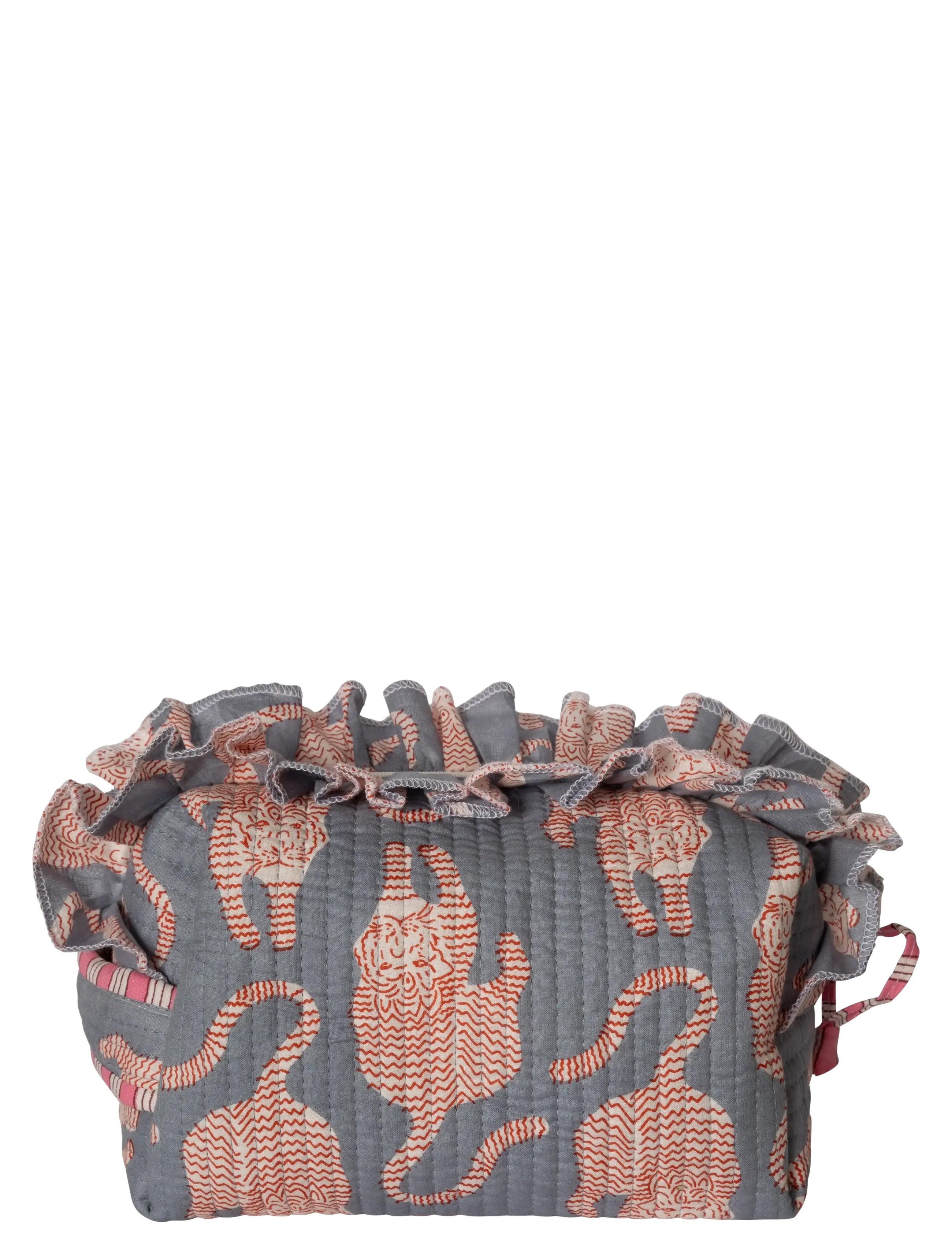 Au Maison Kosmetik taske - Tasker - BLUE/PINK / multi
