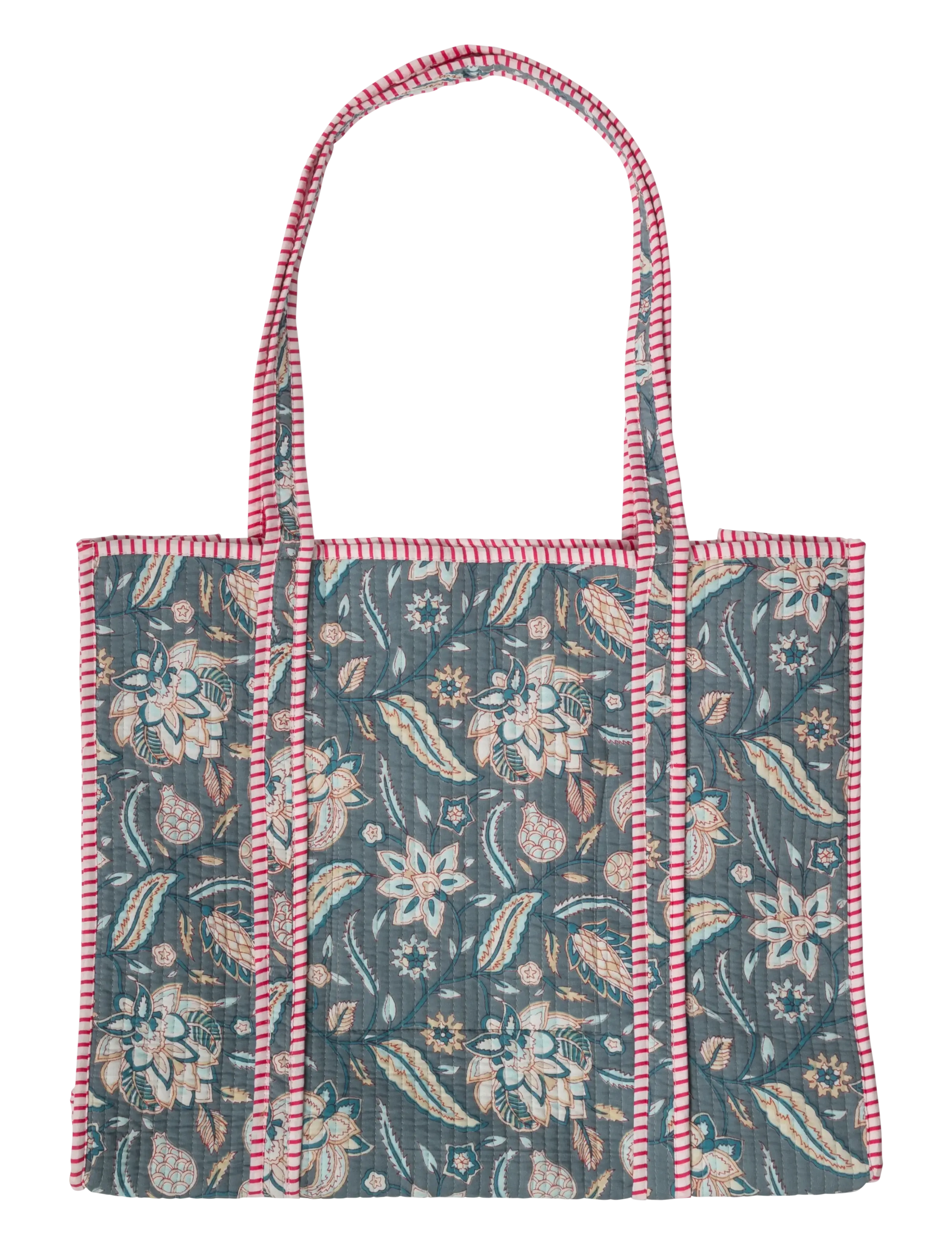 Au Maison Quilted Taske, 38X46X17 cm, Multi/patterned, Tasker > Totes, Dame