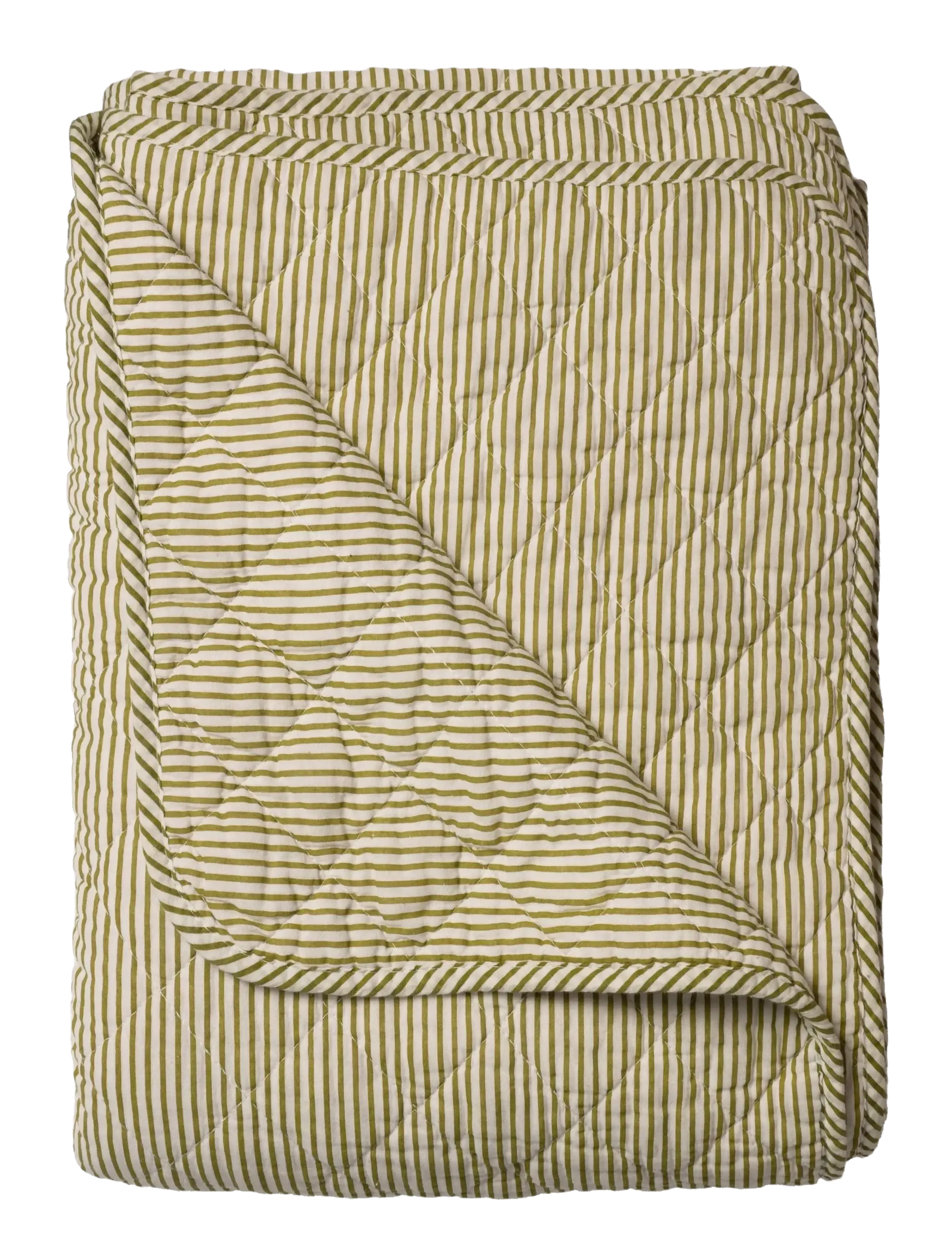 Au Maison Quilt, 140X180 cm, Cushions & Blankets, Grün - Blankets Throws, Homeware