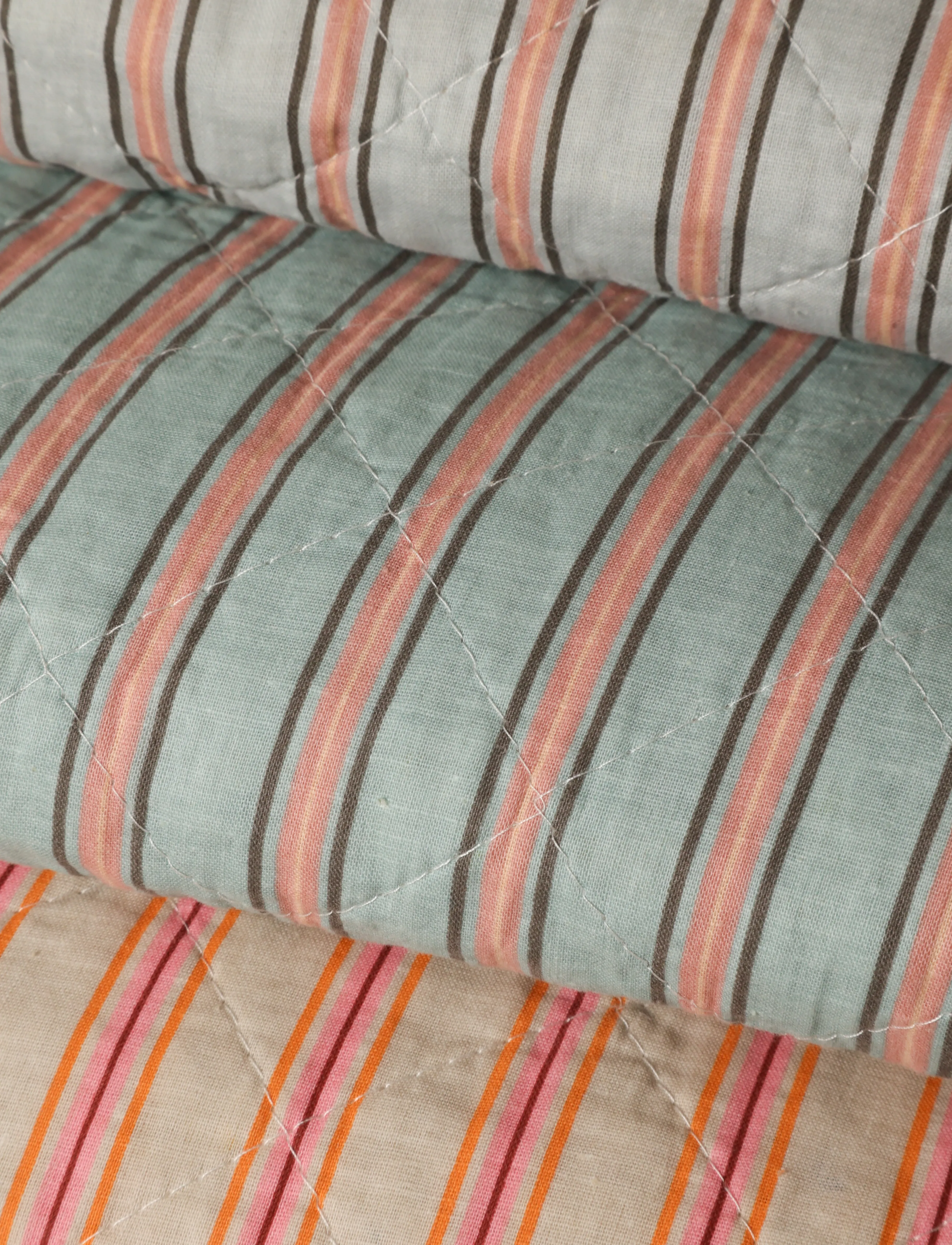 Au Maison - Ethnic Quilt - teppi og ábreiður - sand/pink - 1