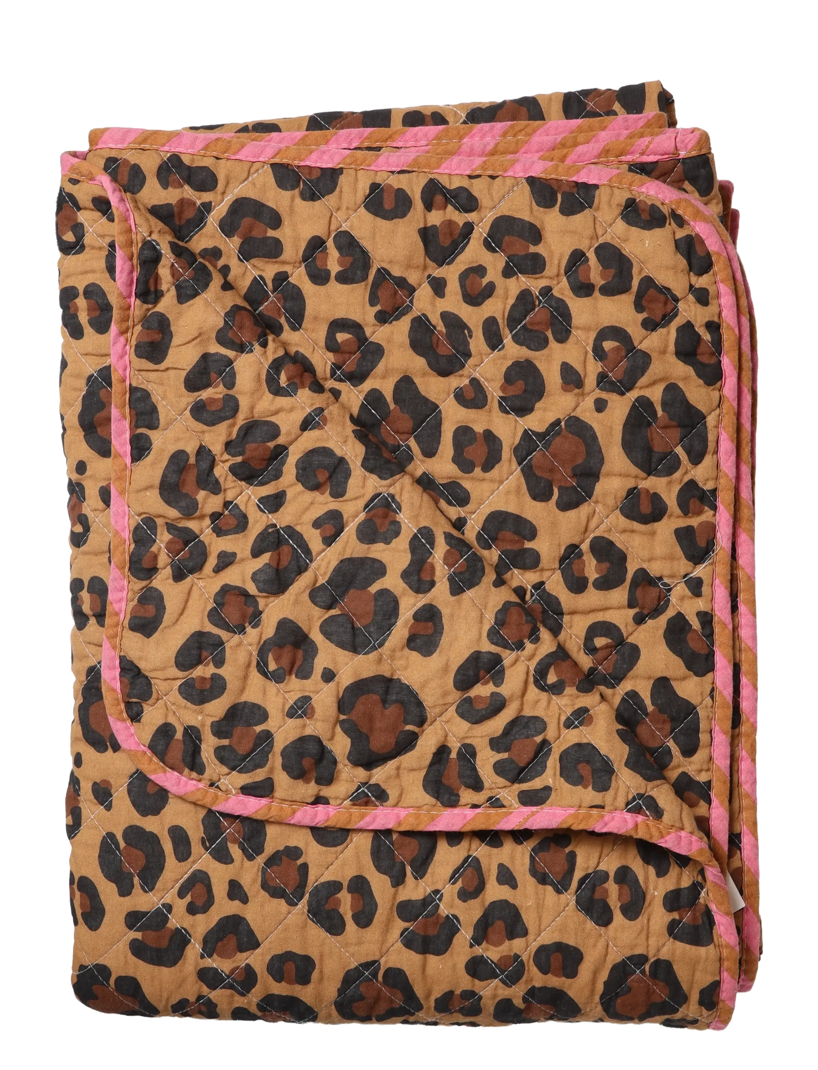Au Maison Quilt Ethnic, leopard-sand, 140x220 cm - Decken - 1 / beige