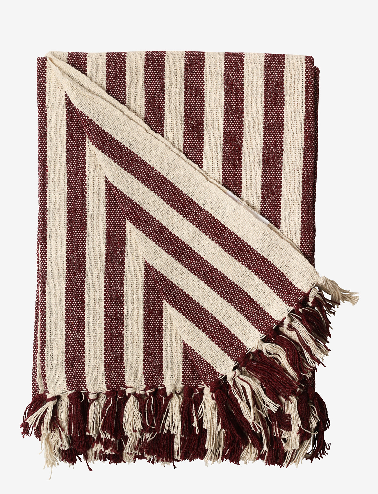 Au Maison - Throw - madalaimad hinnad - maroon/nature - 0