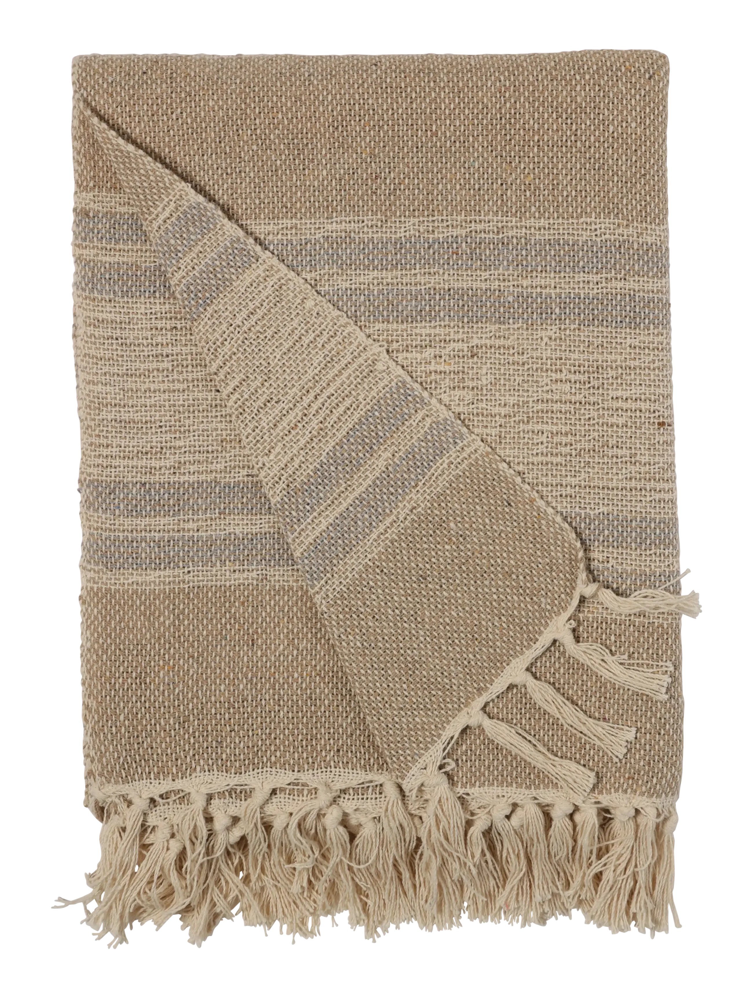 Au Maison Throw, 130X170 cm, Cushions & Blankets, Beige - Blankets Throws, Homeware
