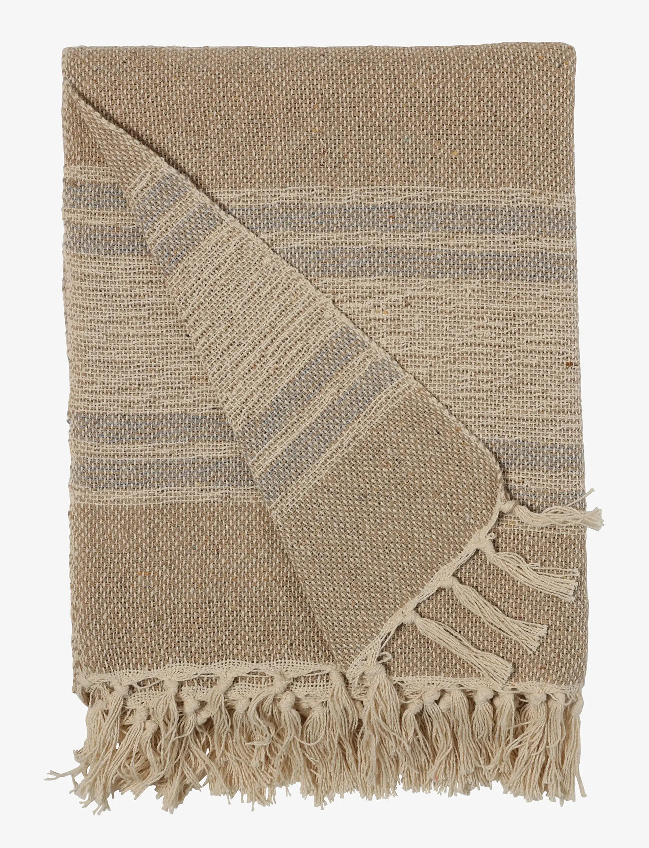 Au Maison - Throw - lägsta priserna - sand/light blue - 0