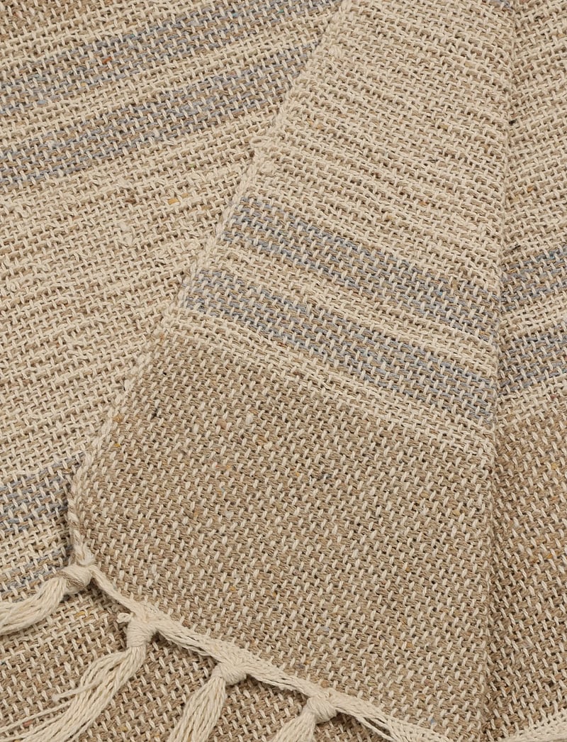 Au Maison - Throw - plaider - sand/light blue - 1