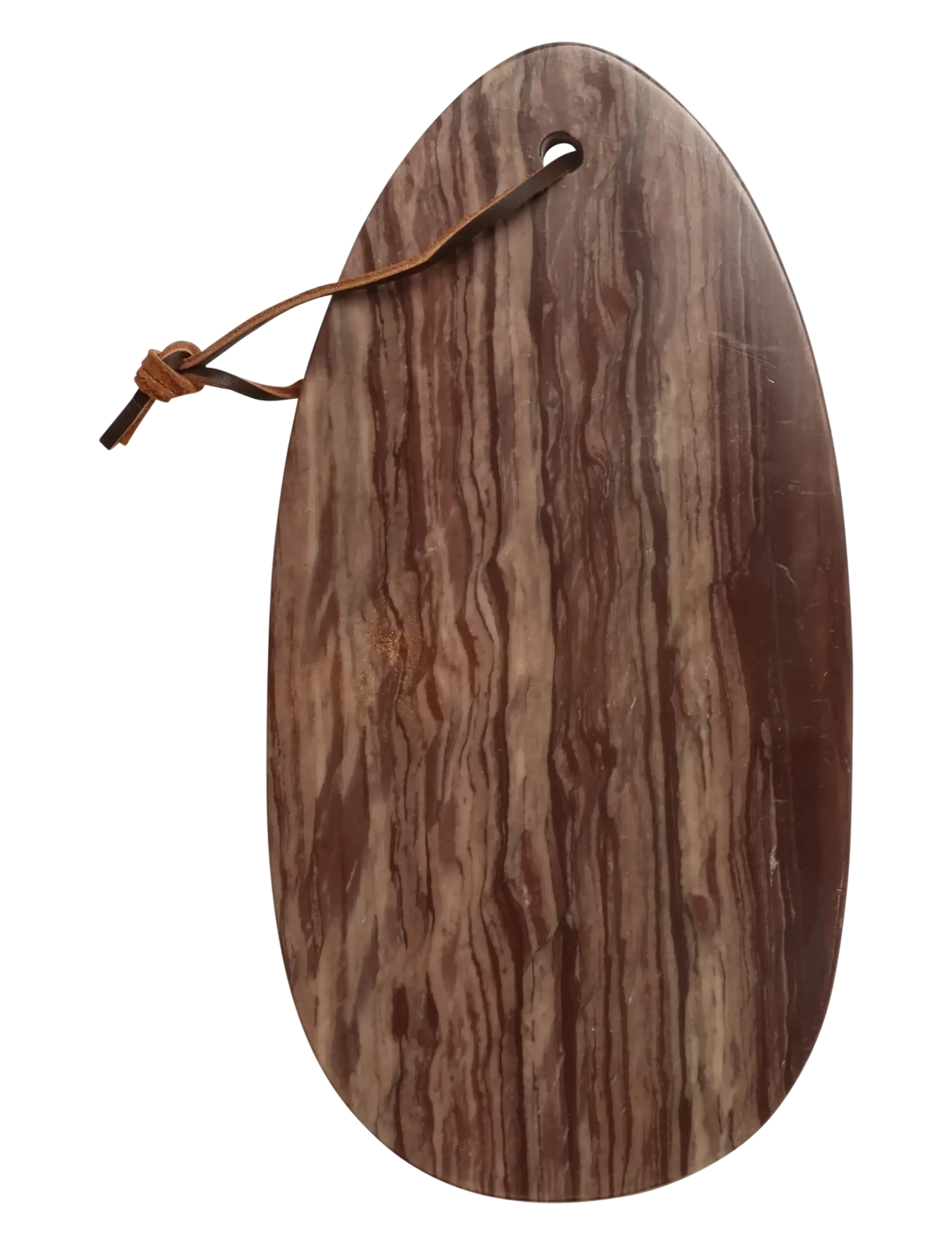 Au Maison Cutting board, marble, dark brown, 30x15 cm - Küchenzubehör - DARK BROWN / brown