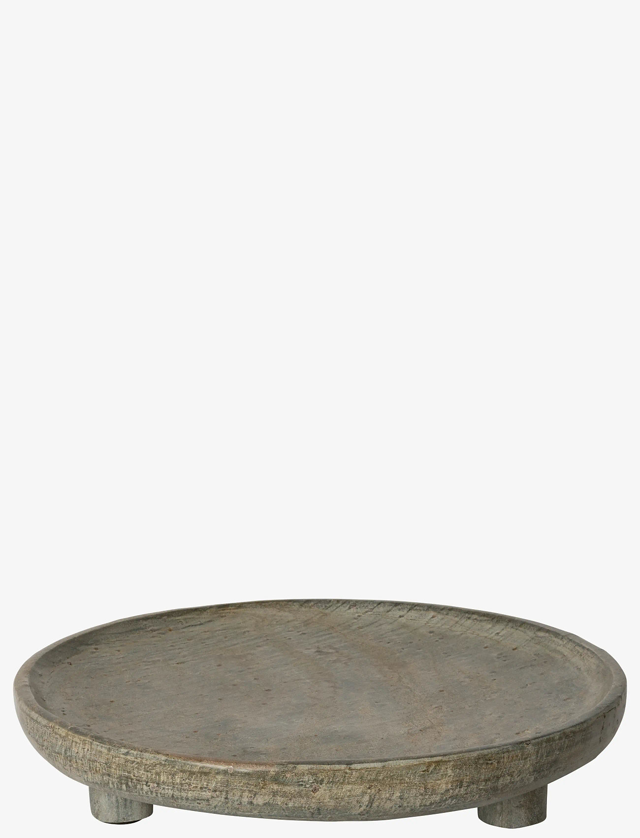 Au Maison - Round Serving bowl - dekoratiivsed vaagnad - black slate - 0