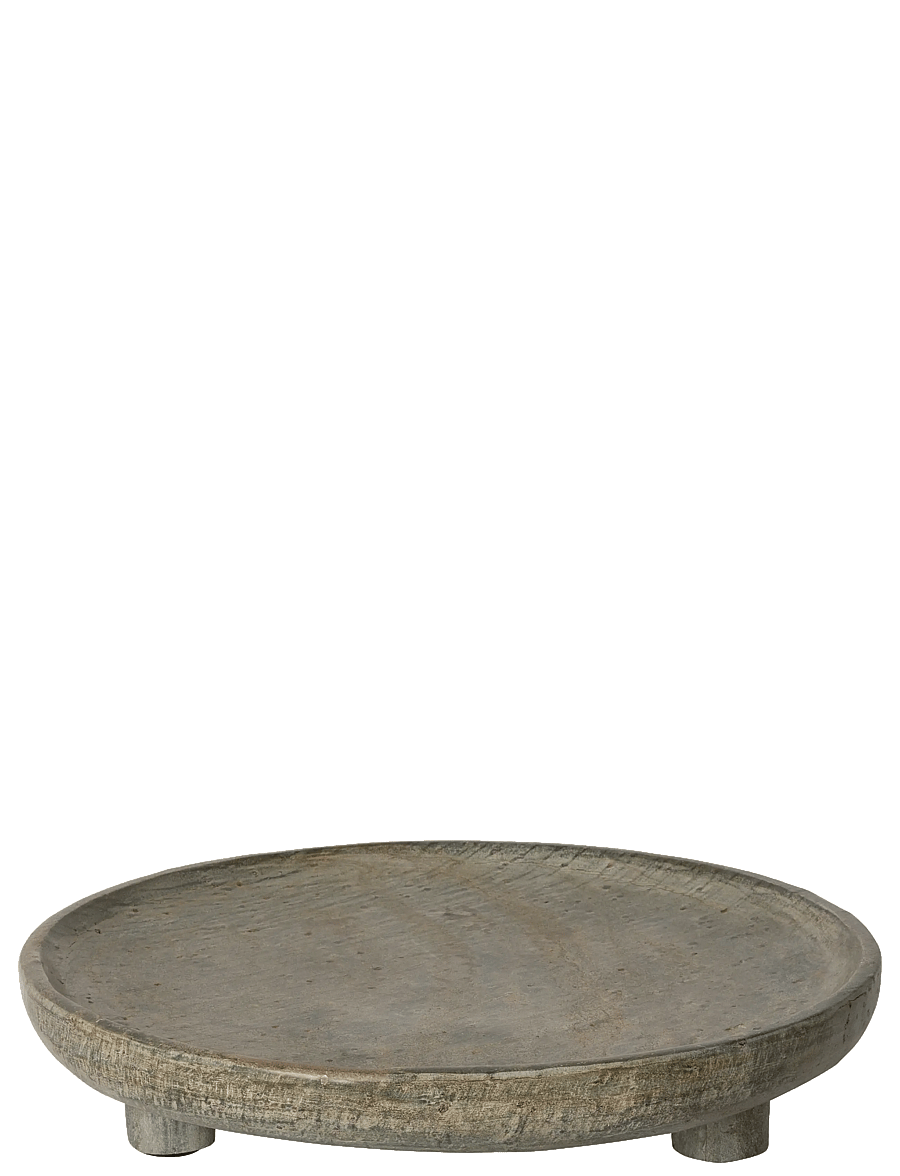Au Maison - Round Serving bowl - dekoschalen - black slate - 0