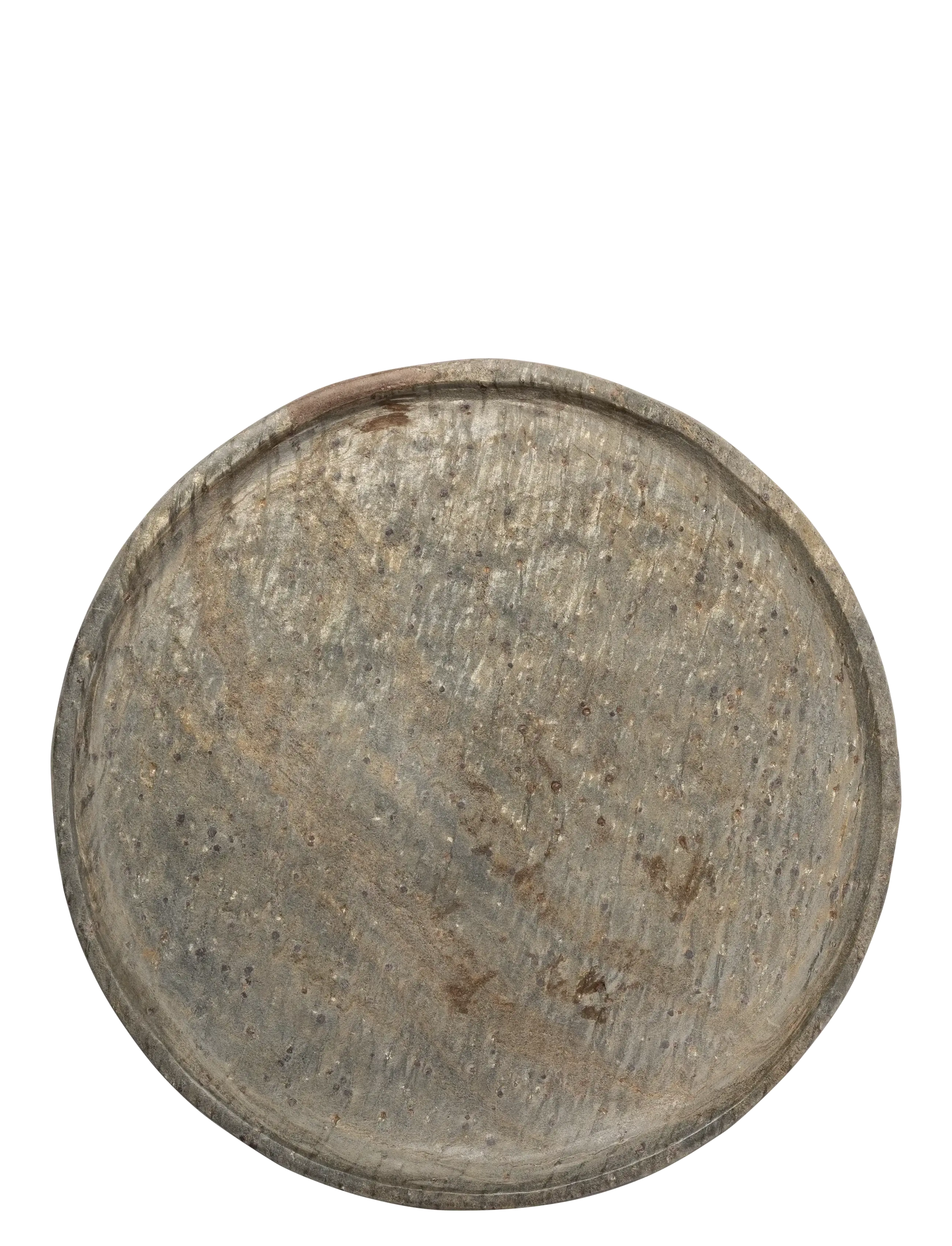 Au Maison - Round Serving bowl - black slate - 1