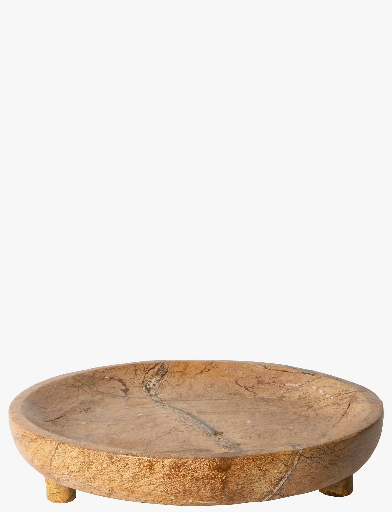Au Maison - Round Serving bowl - dekorative platter & skåle - forest brown - 0