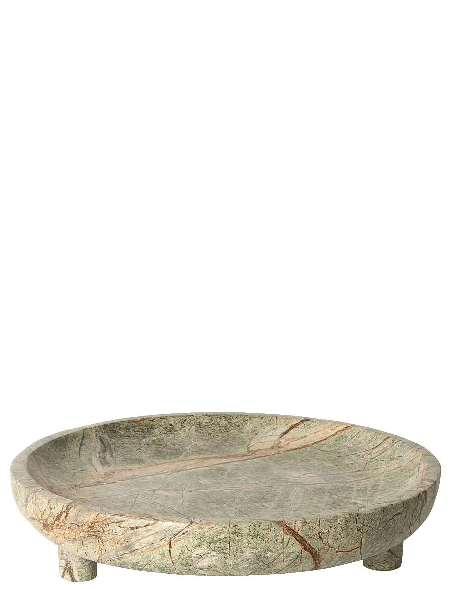 Au Maison - Round Serving bowl - dekoschalen - forest green - 0